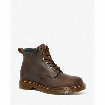 Dr Martens Női 939 Ben Boot Crazy Horse Bőr Túrabakancs Barna